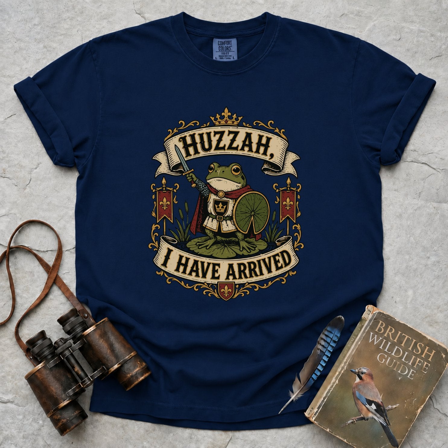 Huzzah, I Have Arrived Frog T-Shirt