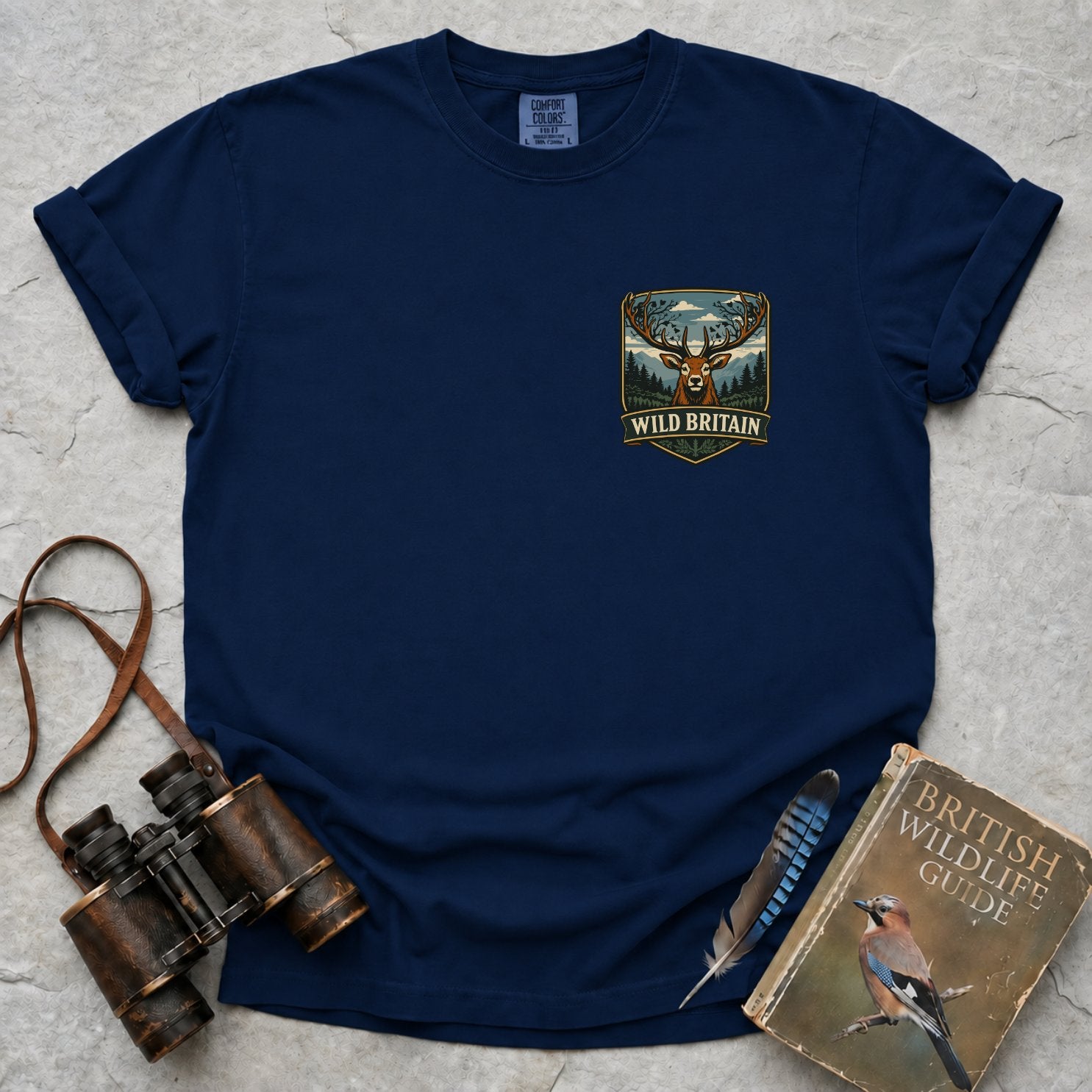 Wild Britain Badge T-Shirt