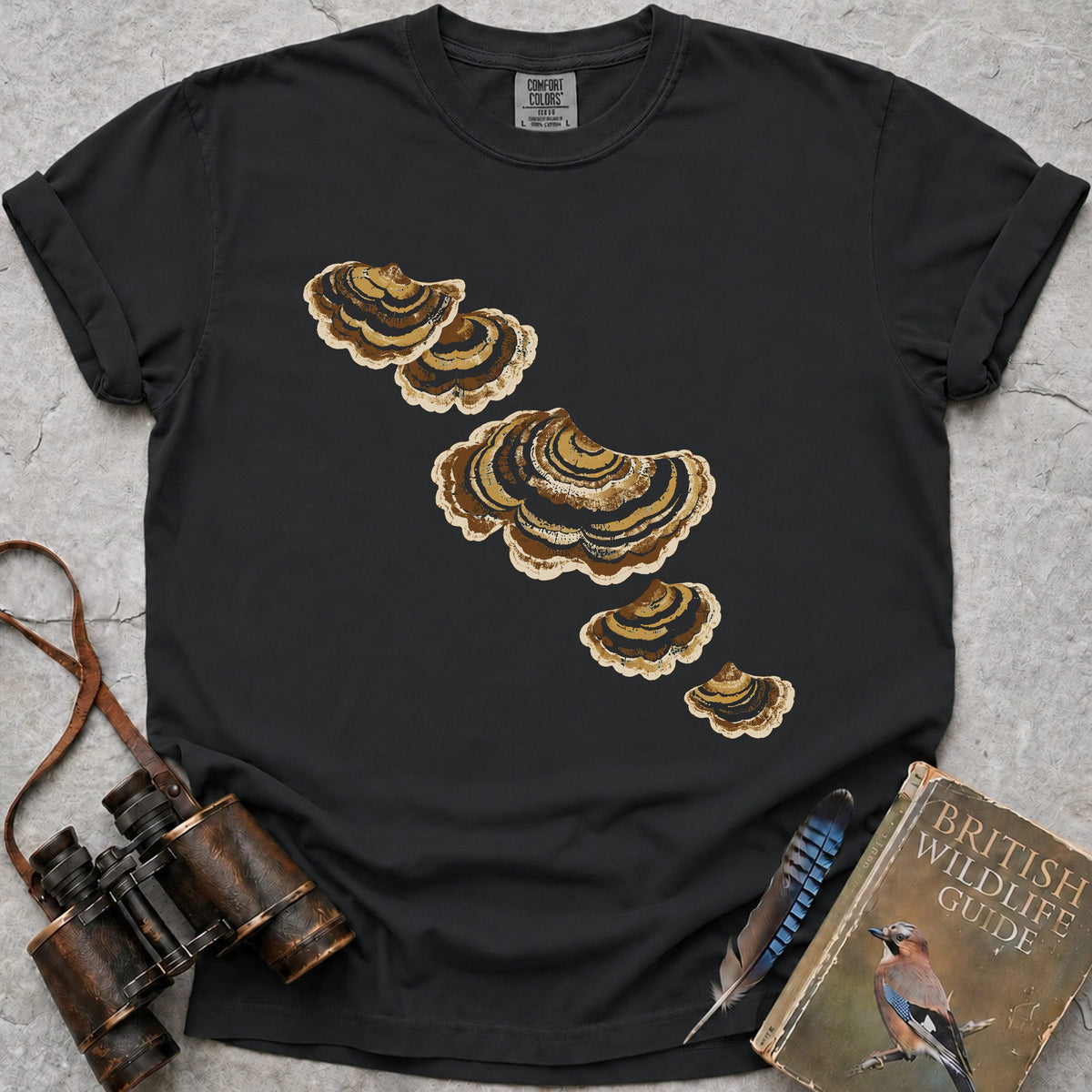 turkeytail-fans — black