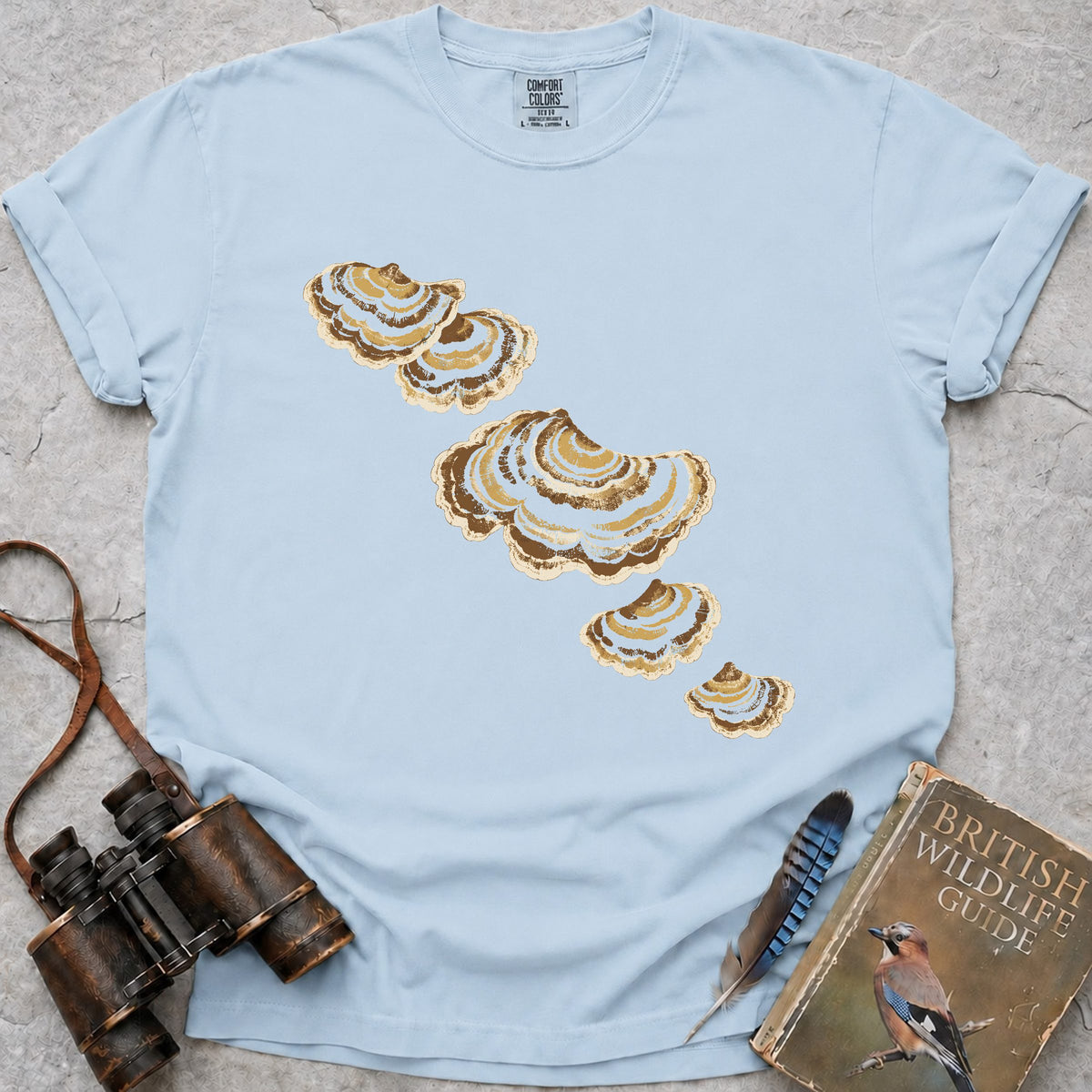 turkeytail-fans — chambray
