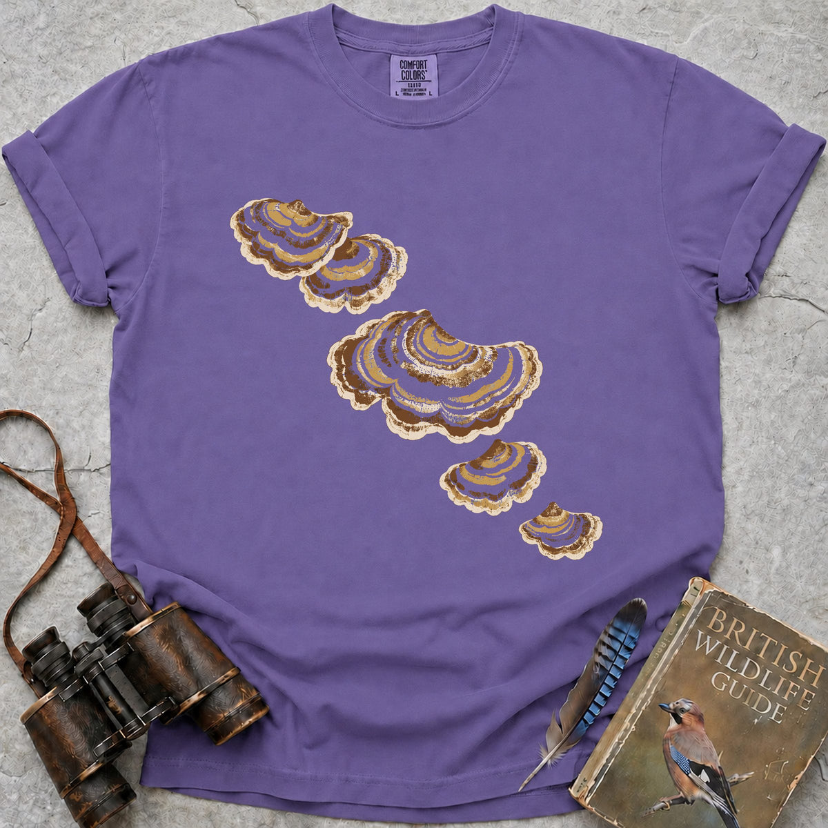 turkeytail-fans — violet