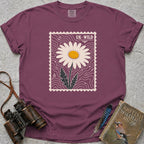 UK Wild Postage Stamp T-Shirt — berry