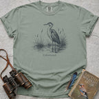 Unbothered Heron T-Shirt — bay