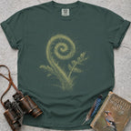 unfurling-fern — blue spruce
