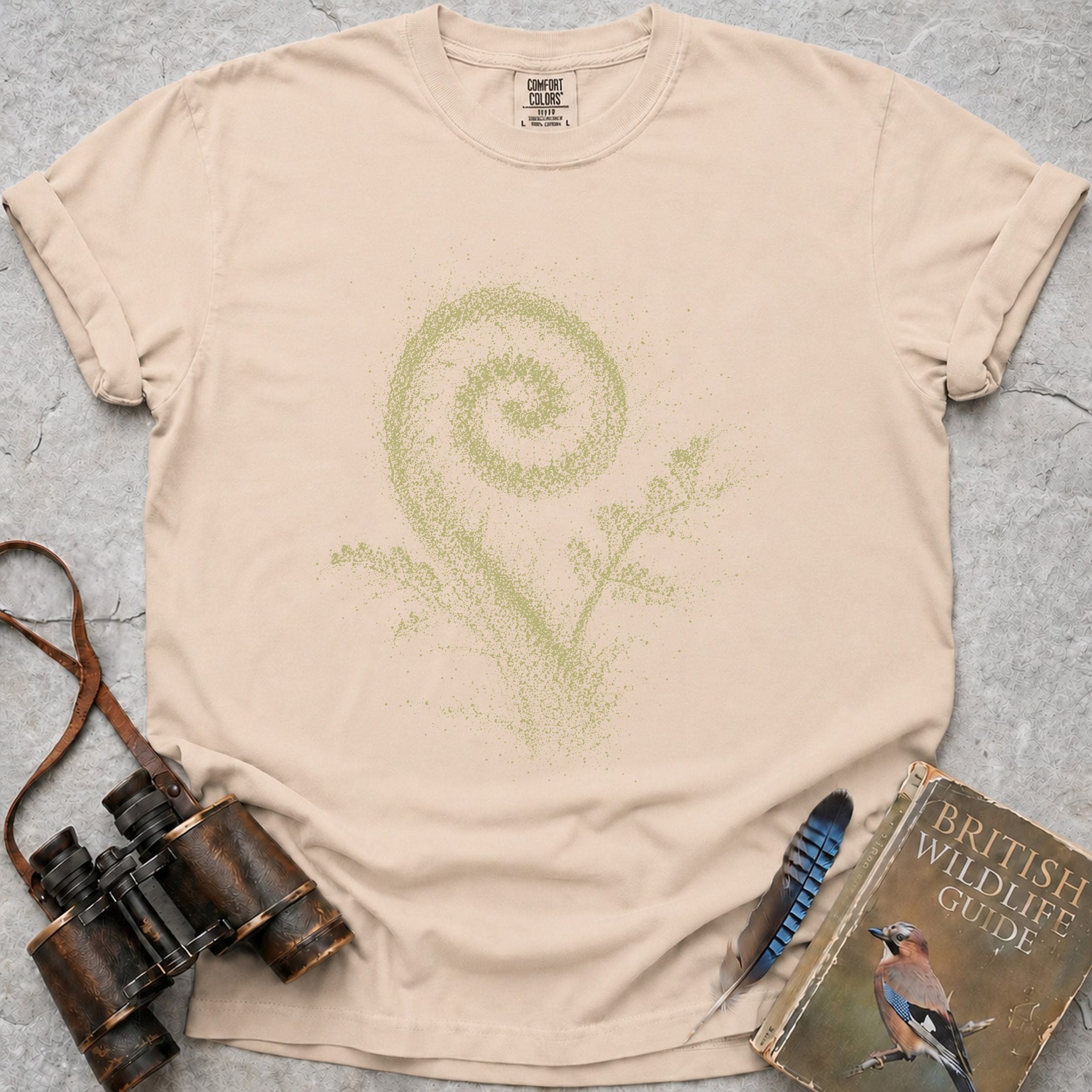 unfurling-fern — ivory