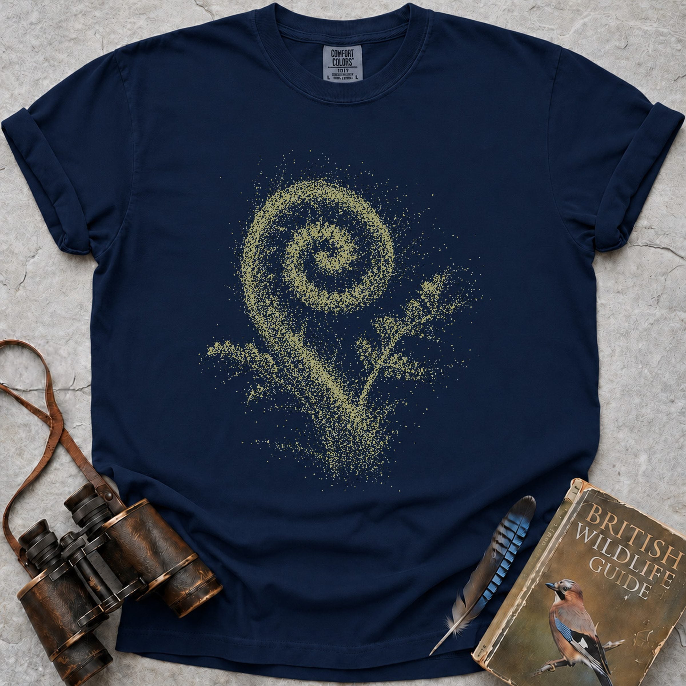 unfurling-fern — true navy