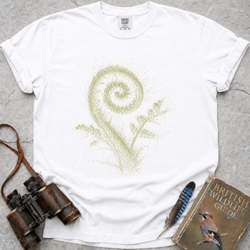 unfurling-fern — white