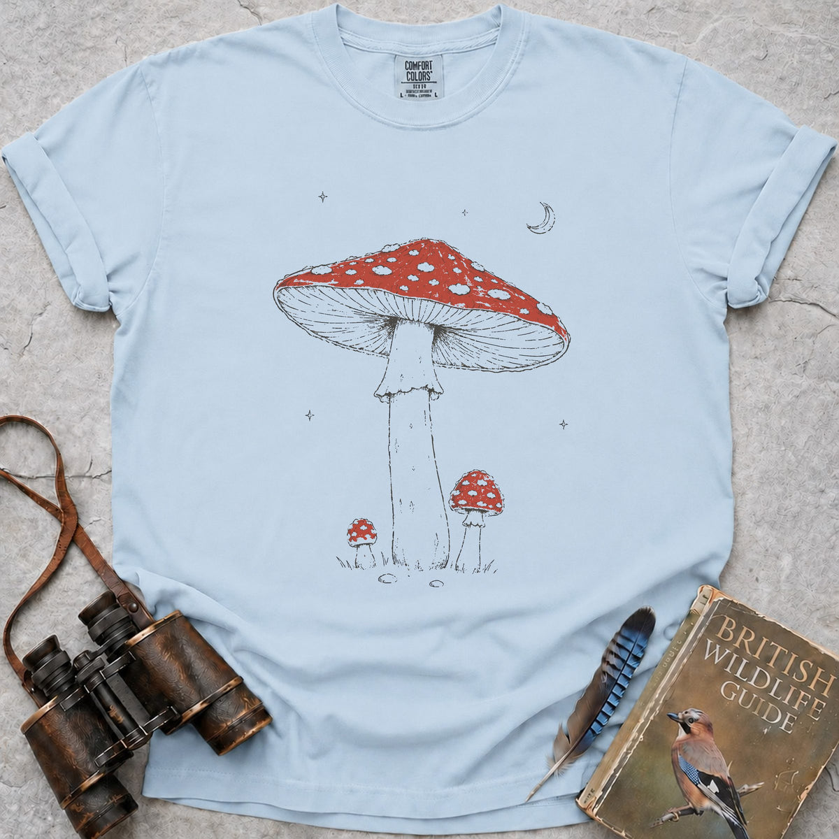 vintage-amanita-trio — chambray