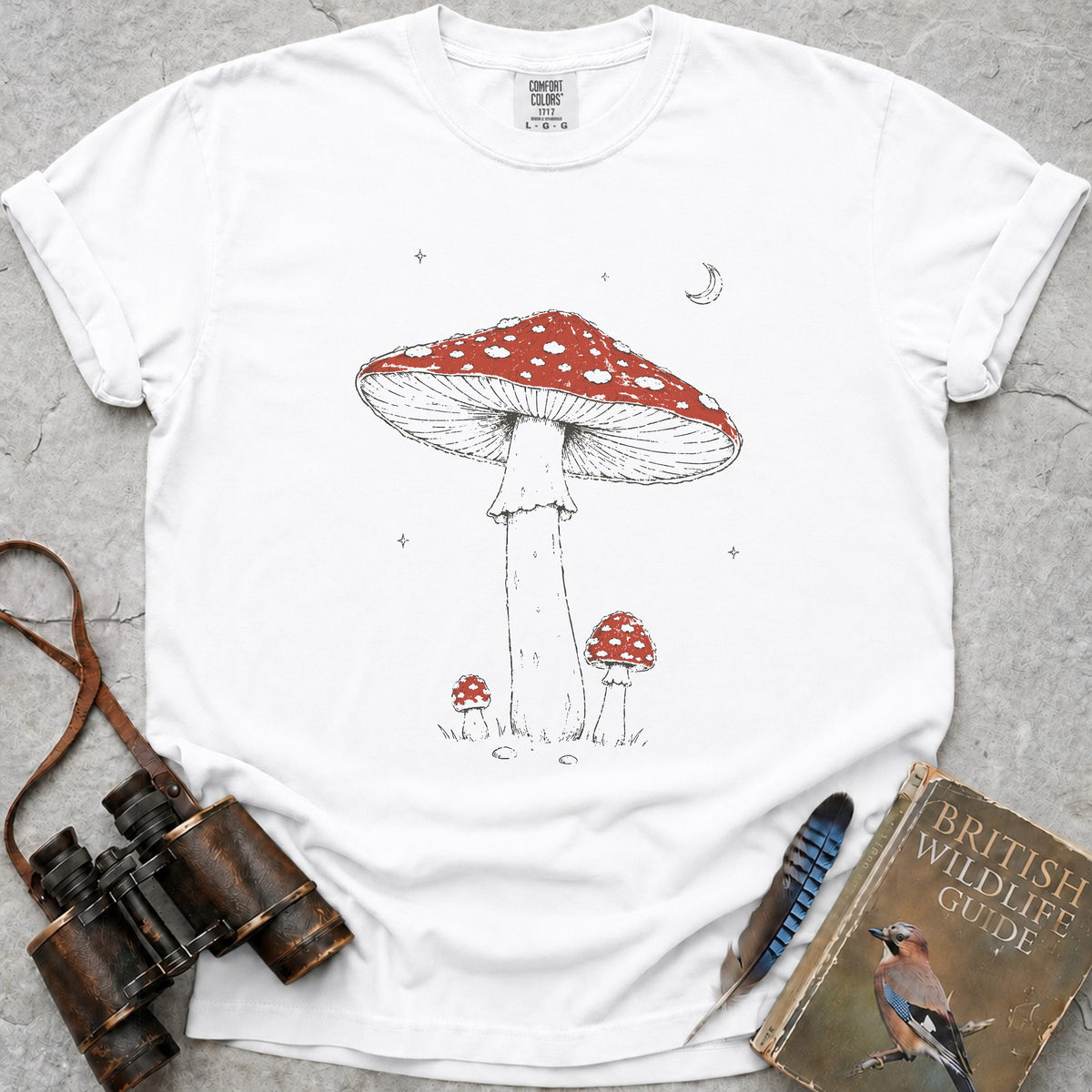 vintage-amanita-trio — white