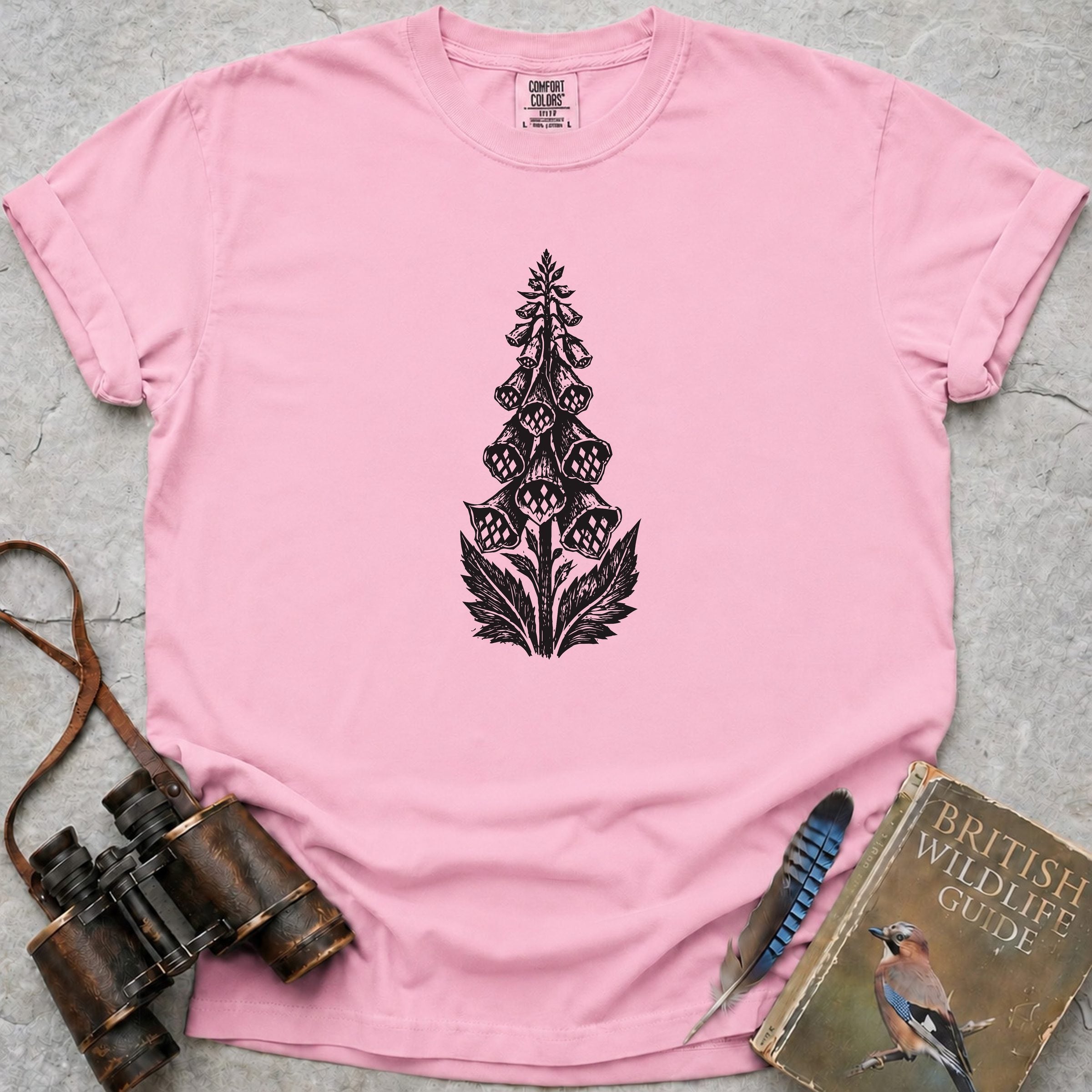 Vintage Foxglove T-Shirt — blossom