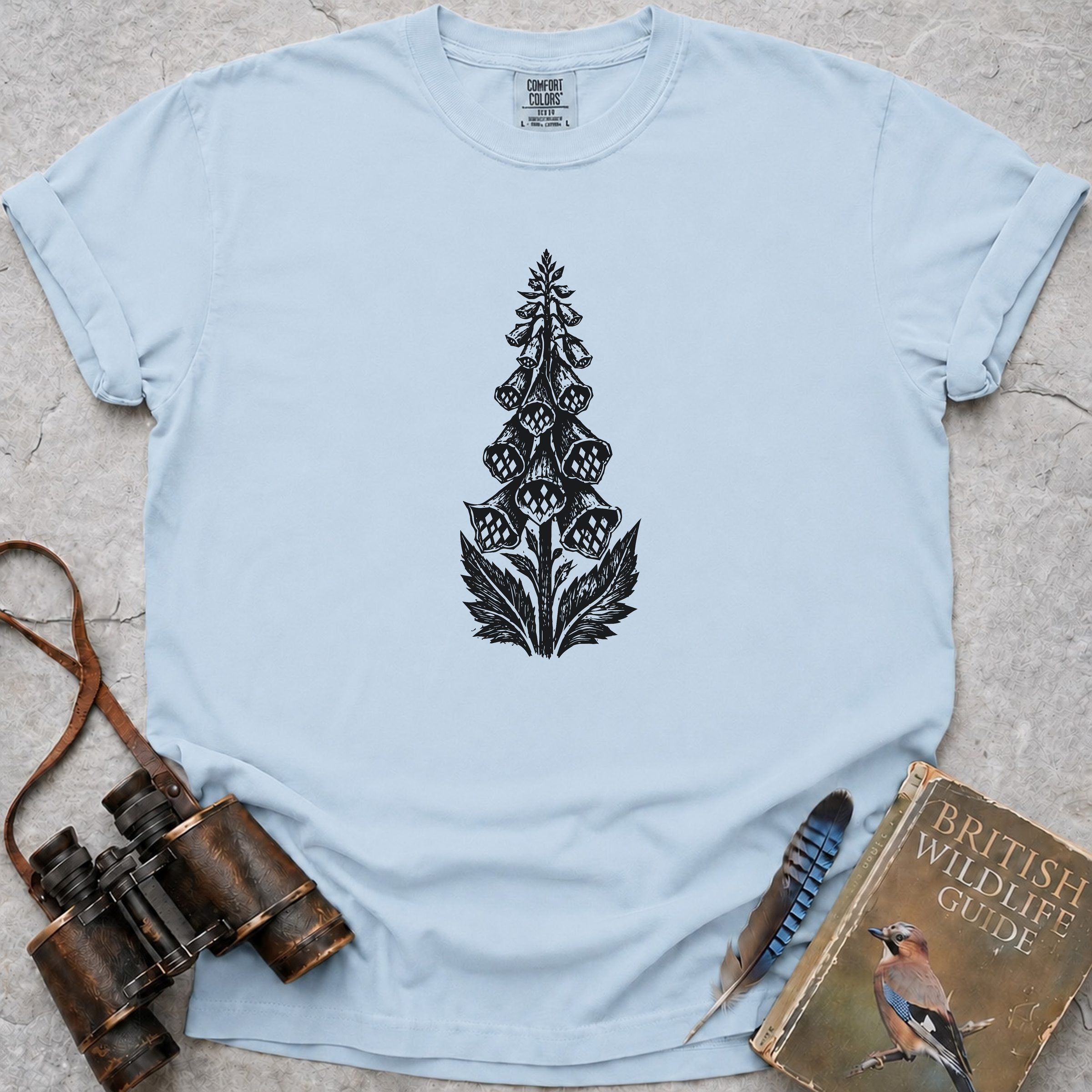 Vintage Foxglove T-Shirt — chambray