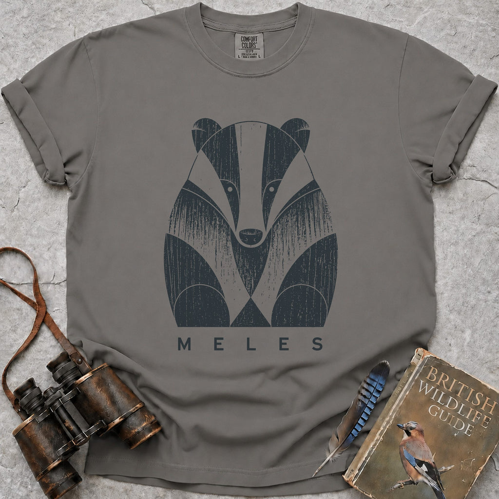 vintage-meles-badger — grey