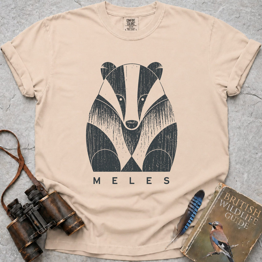 vintage-meles-badger — ivory
