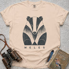 vintage-meles-badger — ivory