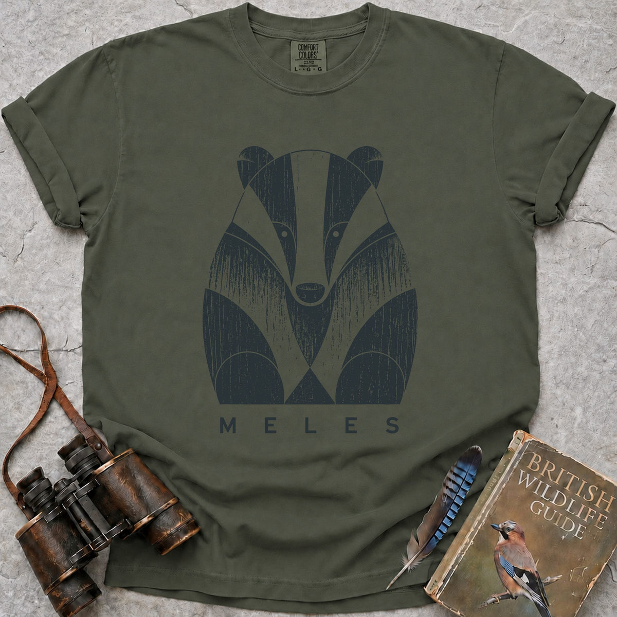 vintage-meles-badger — moss