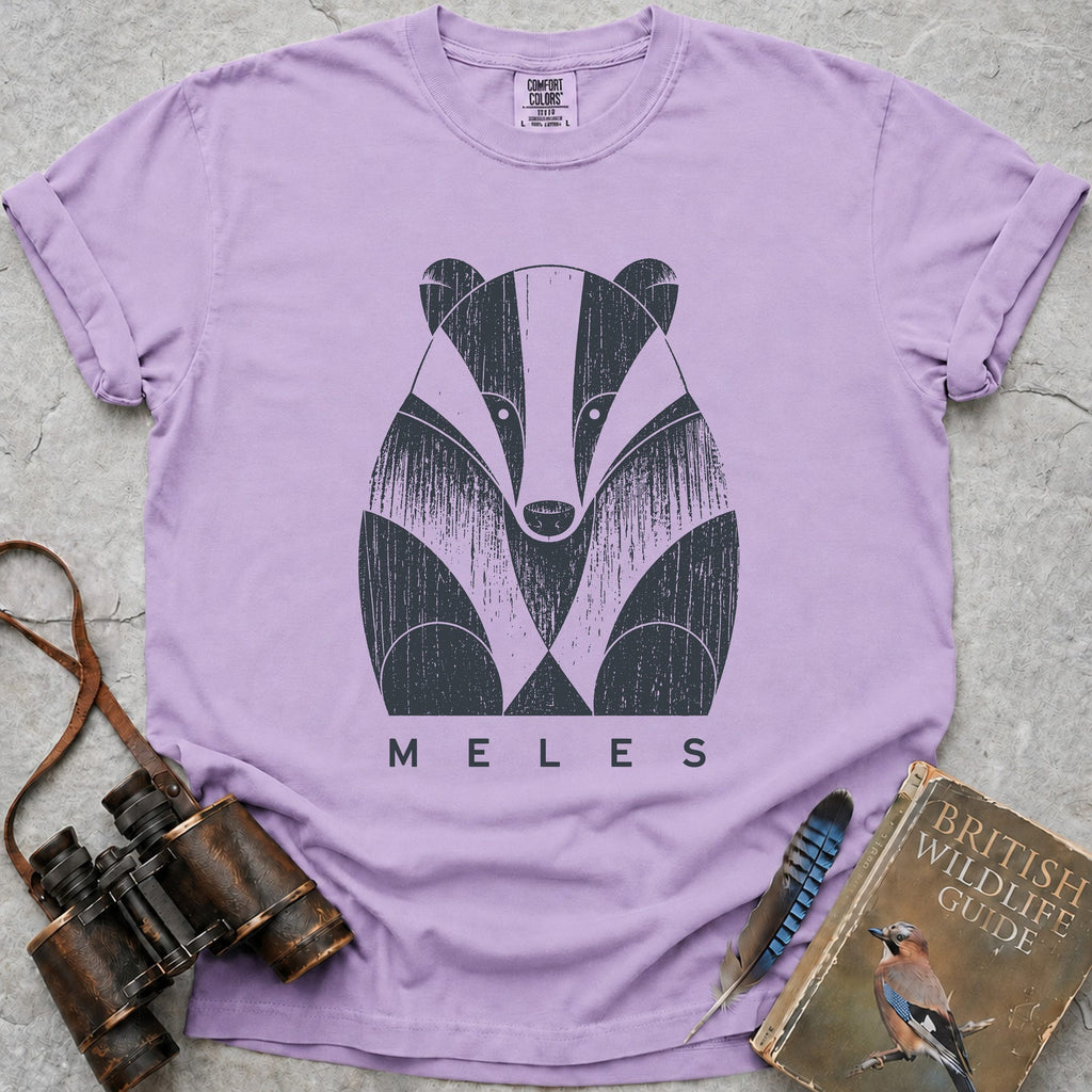 vintage-meles-badger — orchid