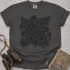 Vintage Peonies T-Shirt — pepper