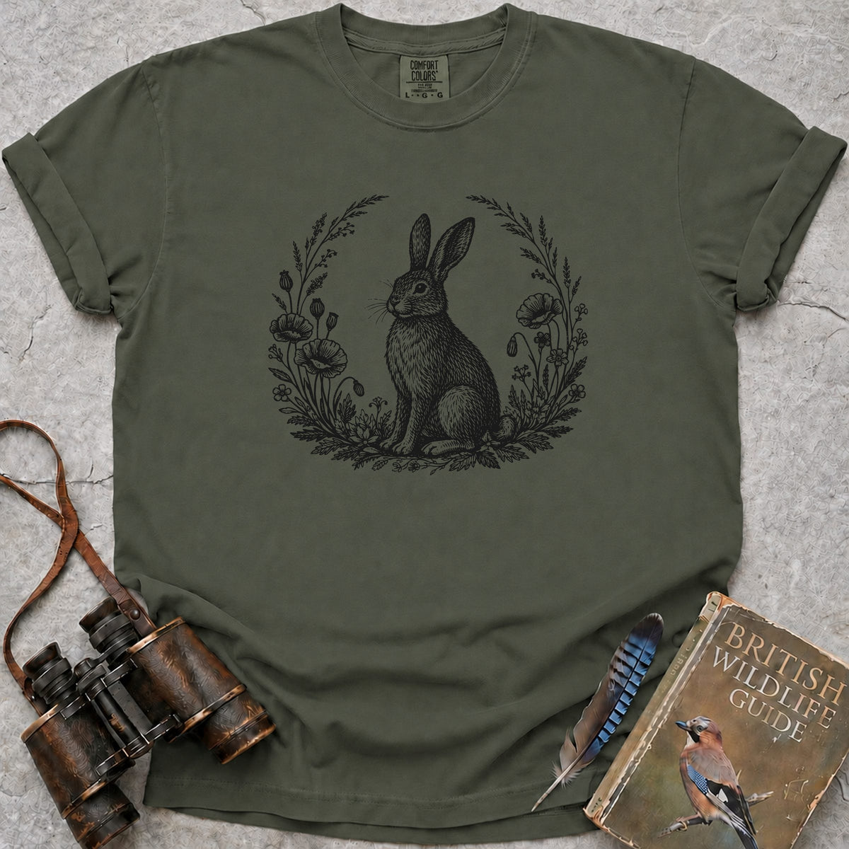 vintage-woodland-hare — moss