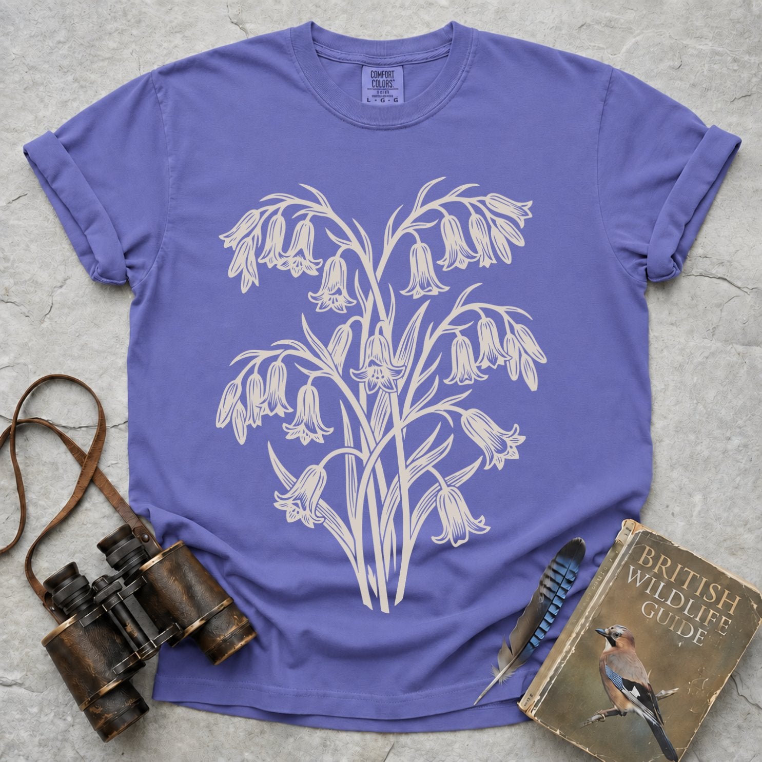 Ornate Bluebells T-Shirt