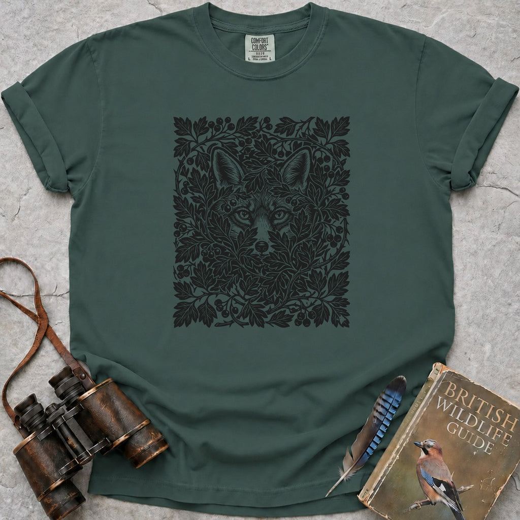 Watched By A Fox T-Shirt — blue spruce