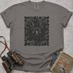 Watched By A Fox T-Shirt — grey