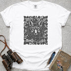 Watched By A Fox T-Shirt — white