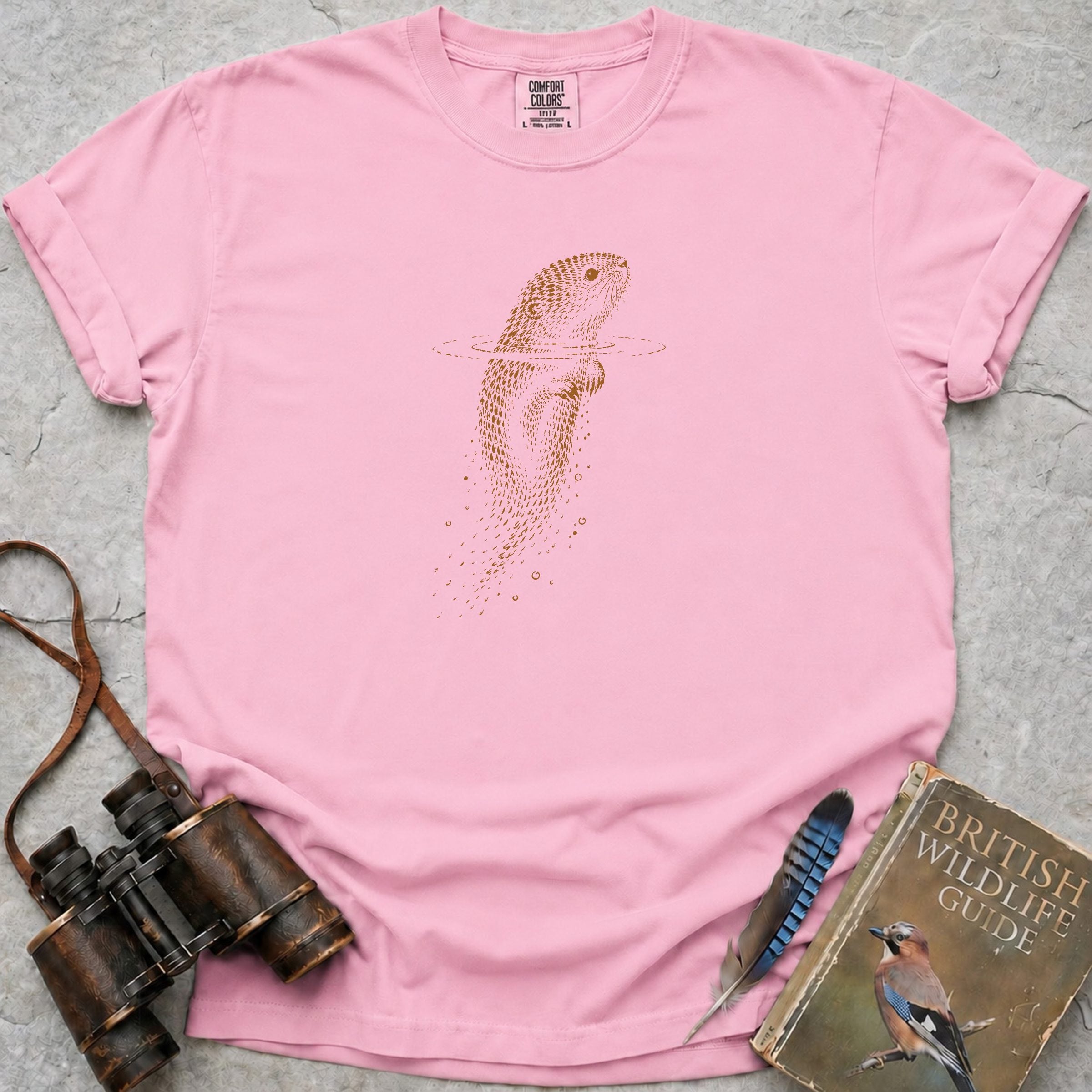 Water Vole Rising T-Shirt — blossom