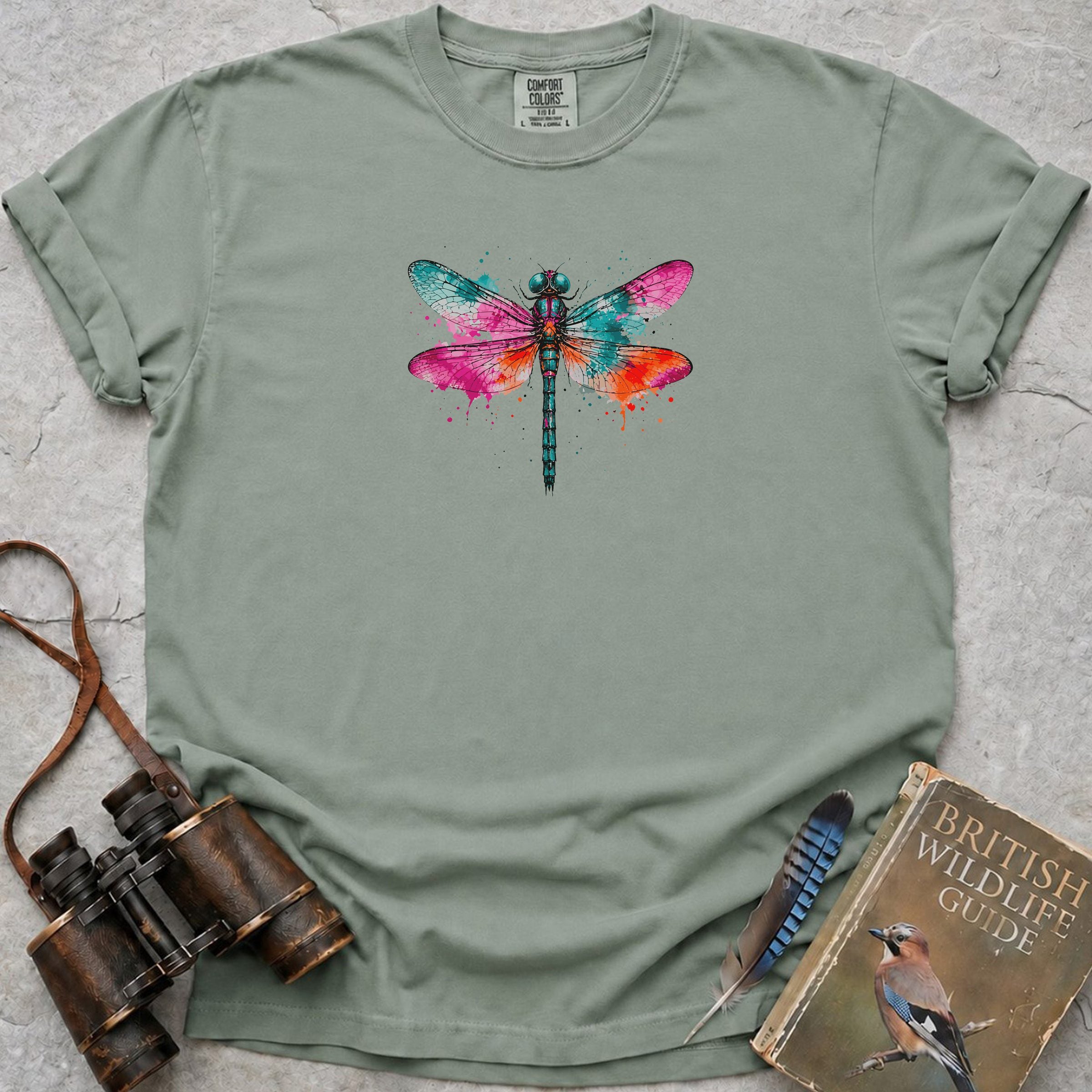 Watercolour Dragonfly T-Shirt — bay