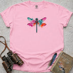 Watercolour Dragonfly T-Shirt — blossom