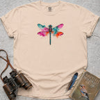 Watercolour Dragonfly T-Shirt — ivory