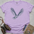 Watercolour Owl T-Shirt — orchid