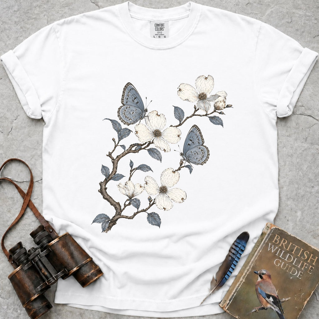 Small Blues Blossom T-Shirt