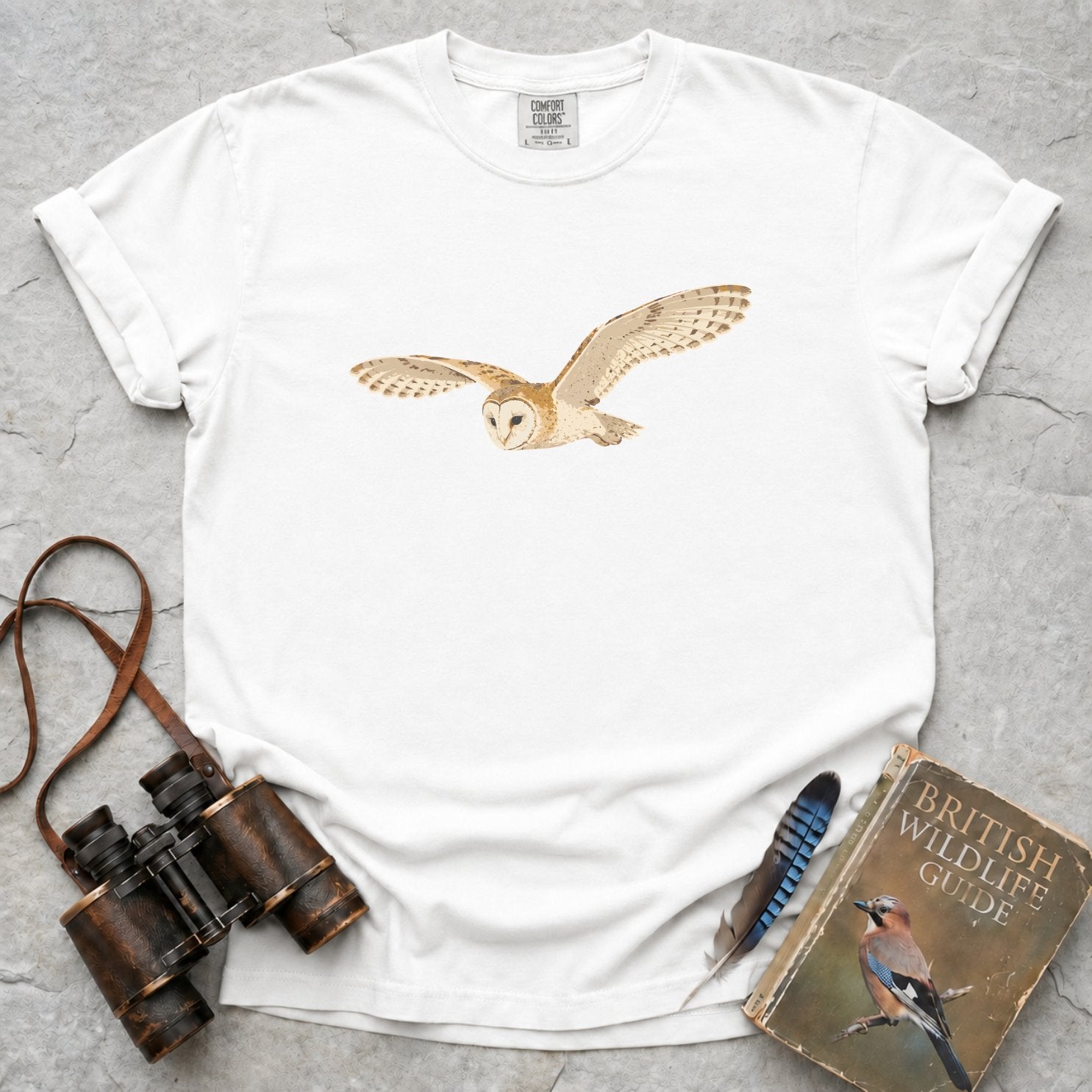 Soaring Barn Owl T-Shirt