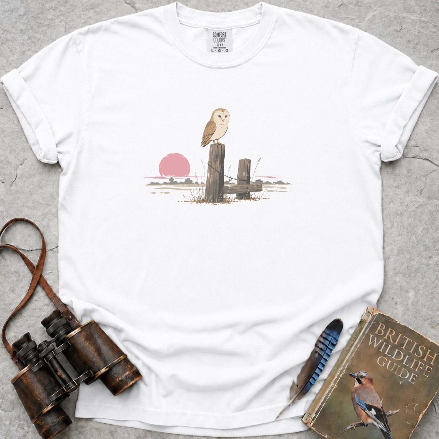 Resting Barn Owl T-Shirt