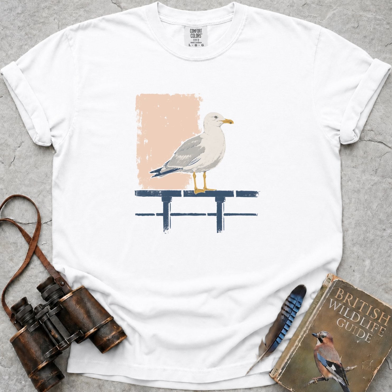 Attentive Seagull T-Shirt