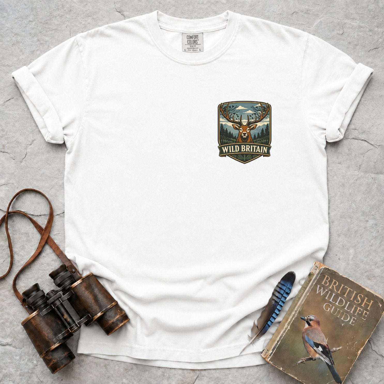 Wild Britain Badge T-Shirt
