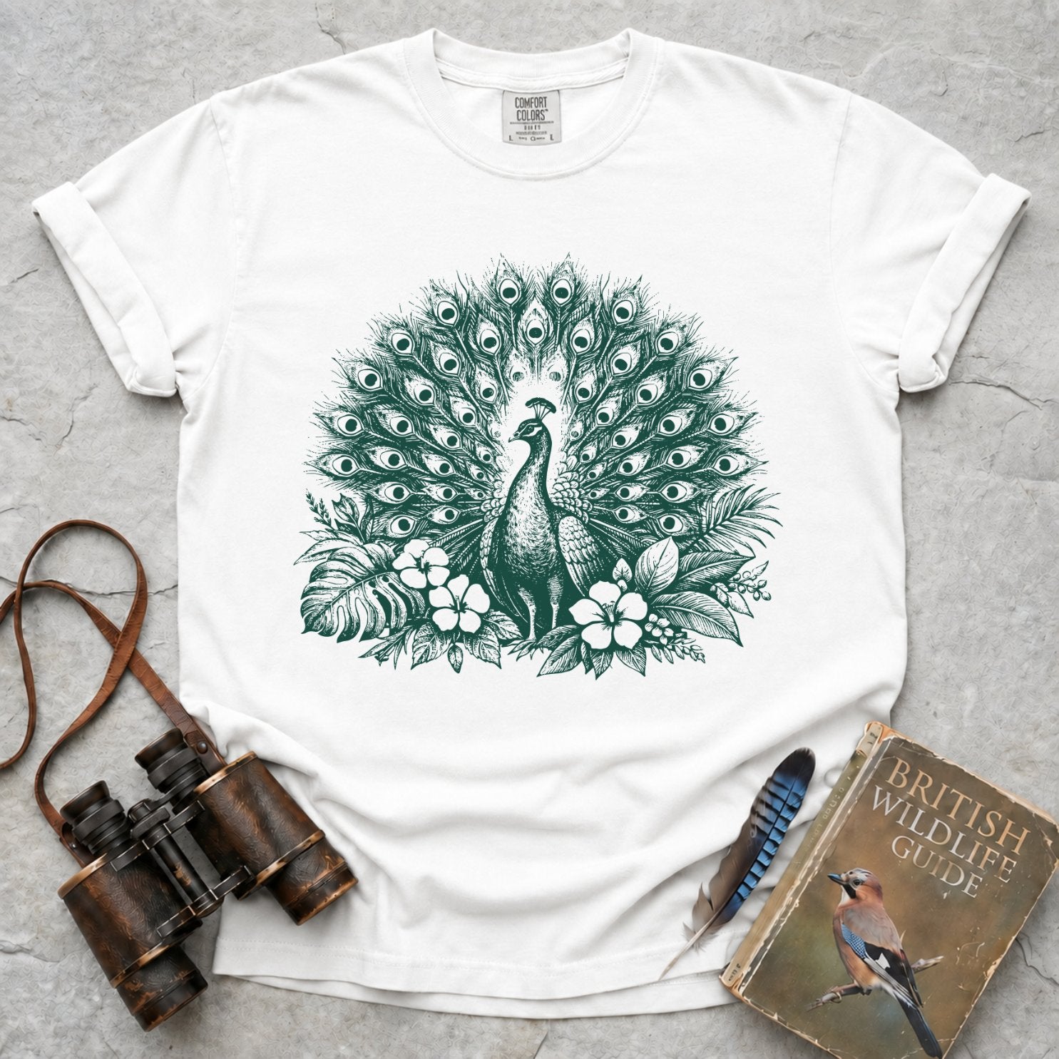 Peacock Bloom T-Shirt