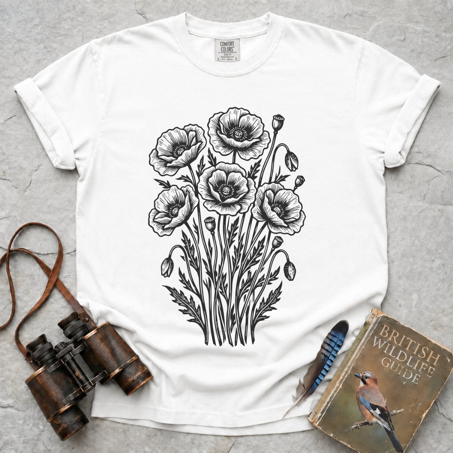 Ornate Poppies T-Shirt