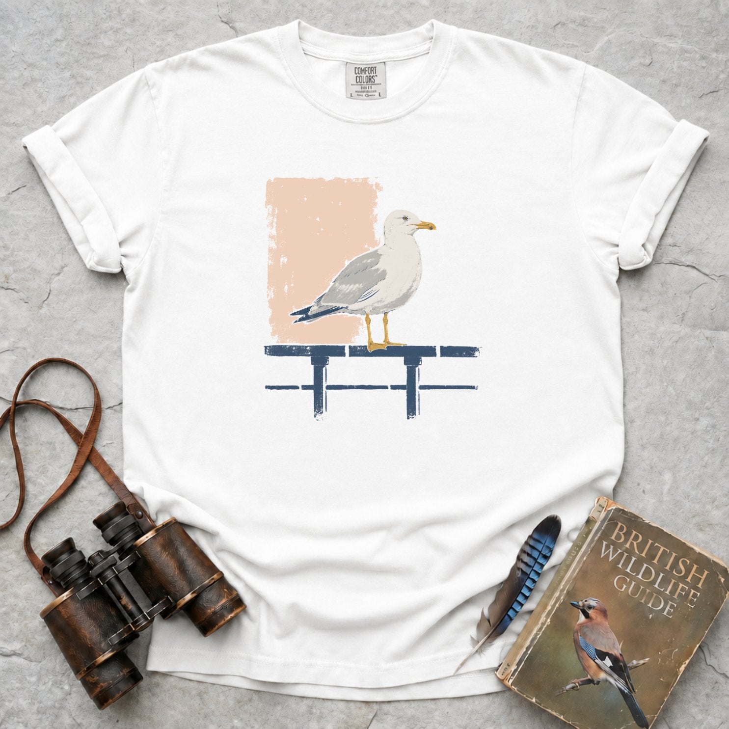Attentive Seagull T-Shirt