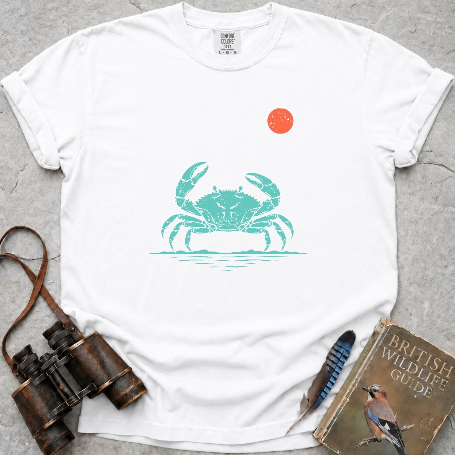 Dancing Crab At Sunrise T-Shirt