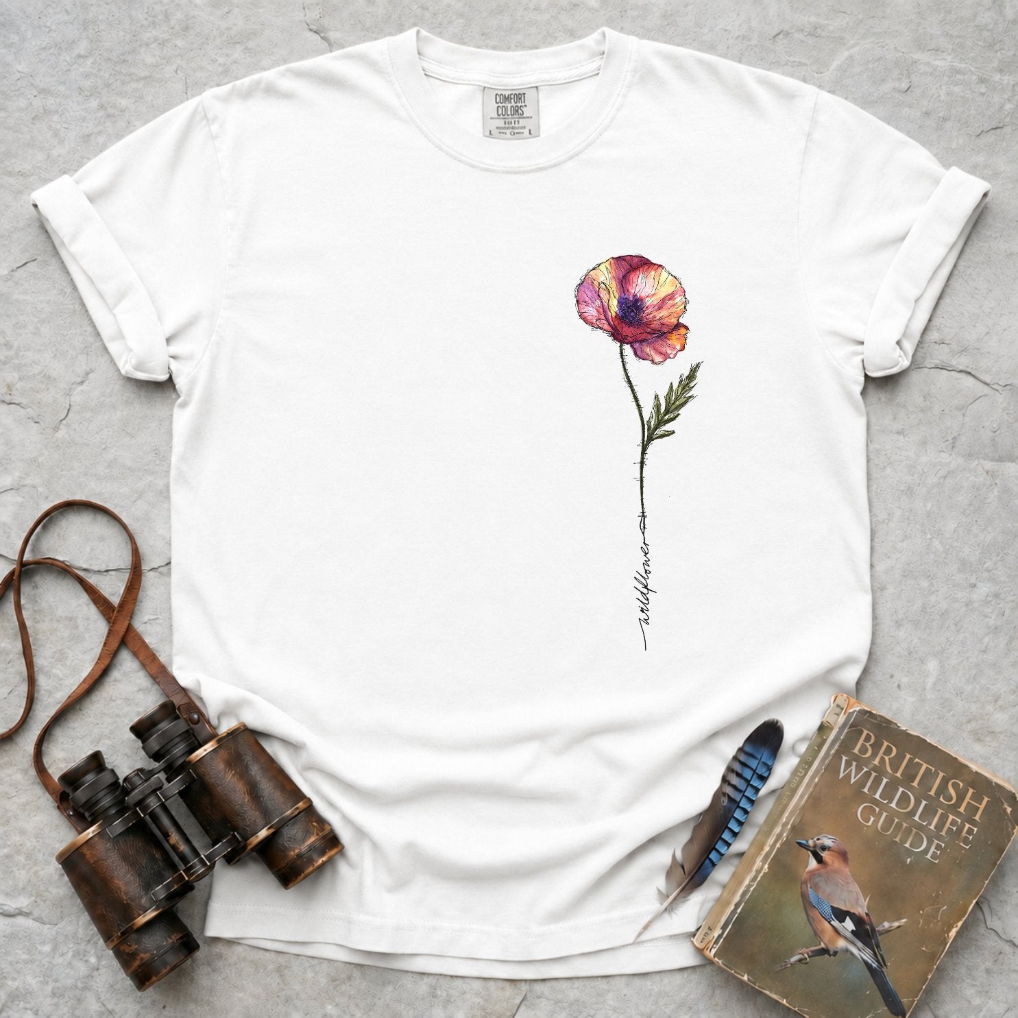 Wildflower Poppy T-Shirt