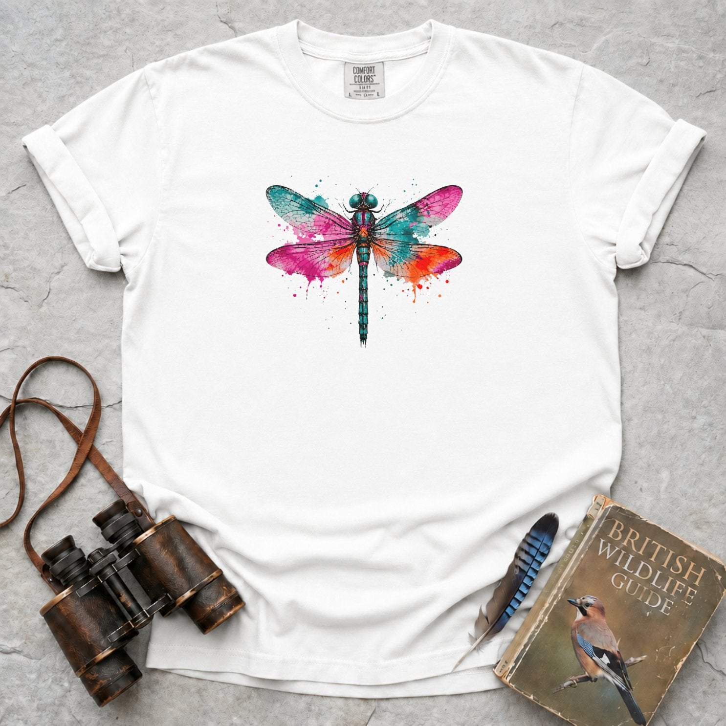 Watercolour Dragonfly T-Shirt