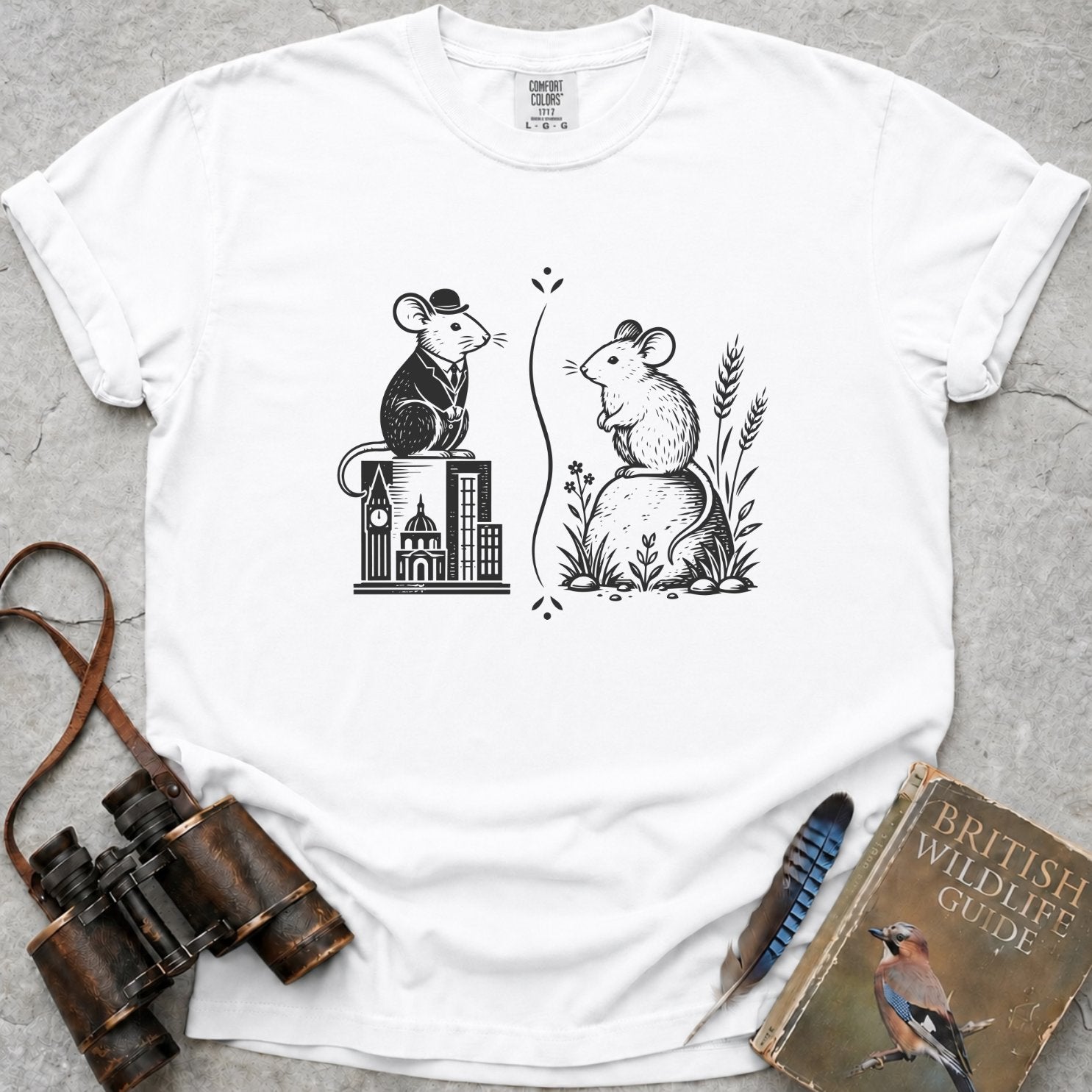 The Town Mouse & The Country Mouse T-Shirt