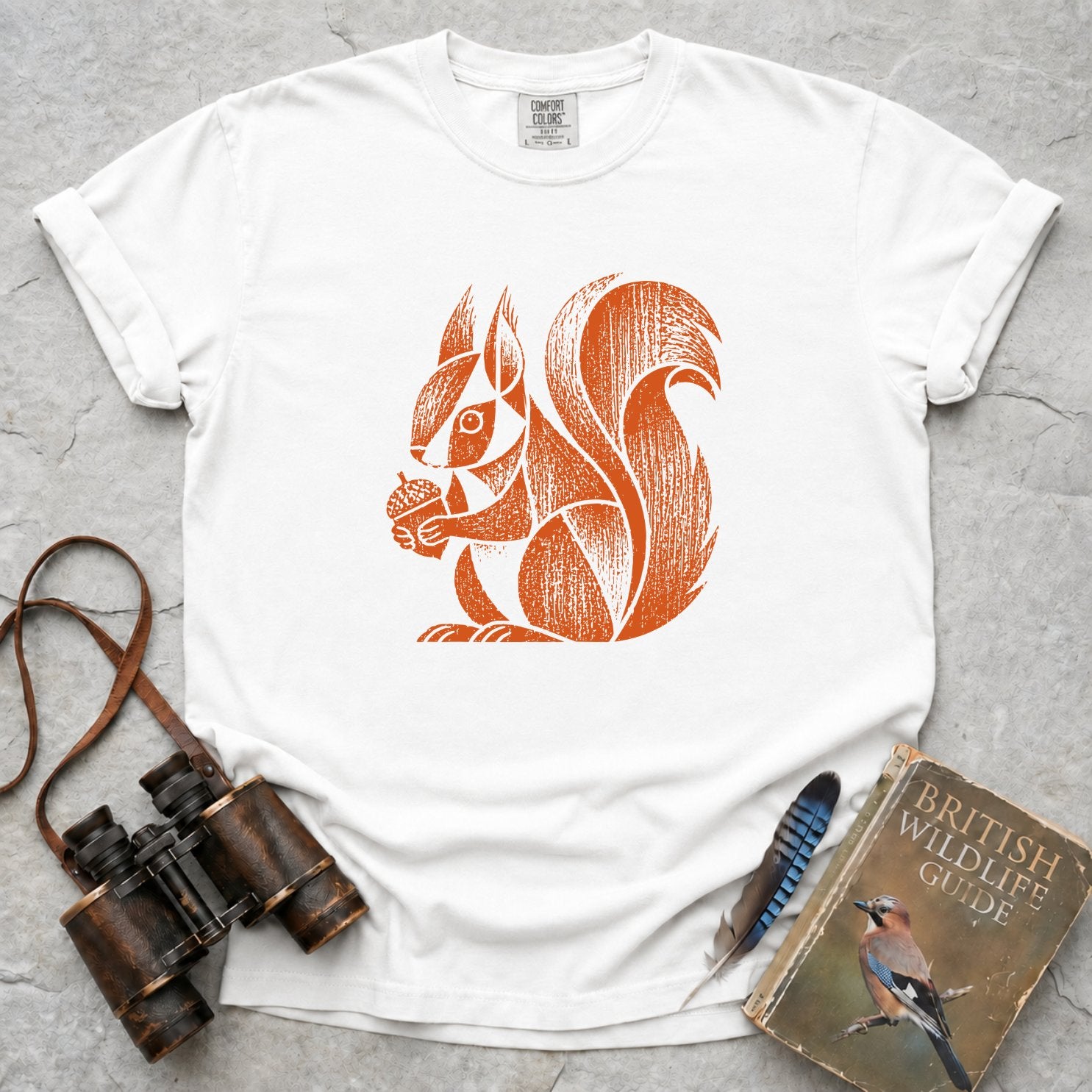 Rustic Acorn Squirrel T-Shirt