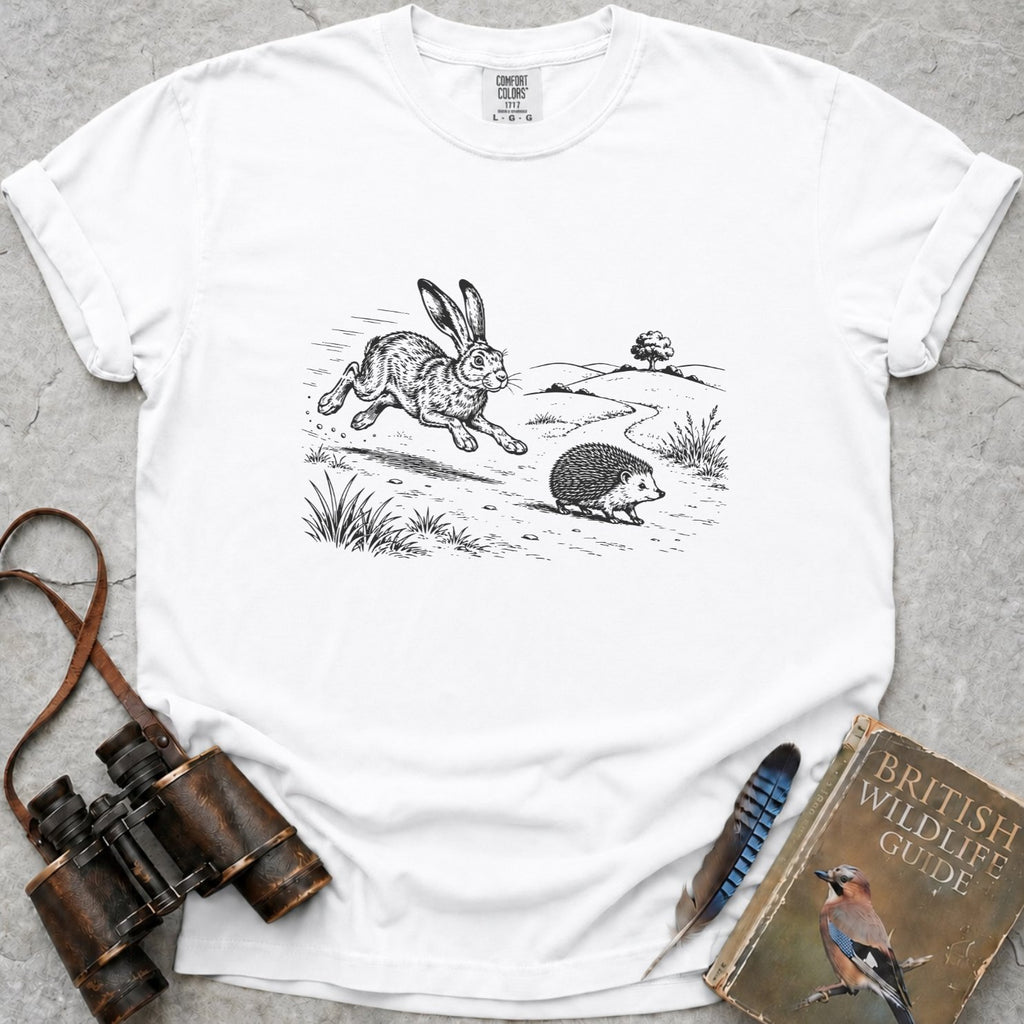 The Hedgehog And The Hare T-Shirt