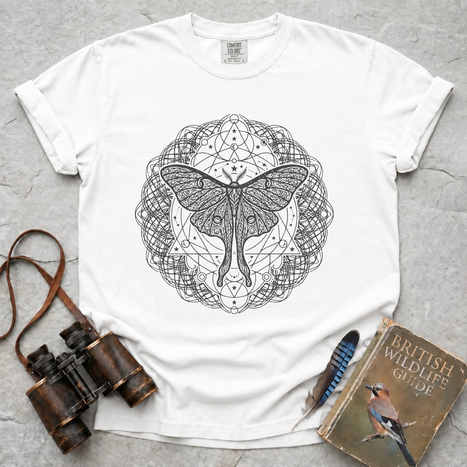 Moth Mandala T-Shirt