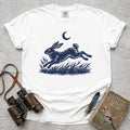 Moonlit Leaping Hare T-Shirt