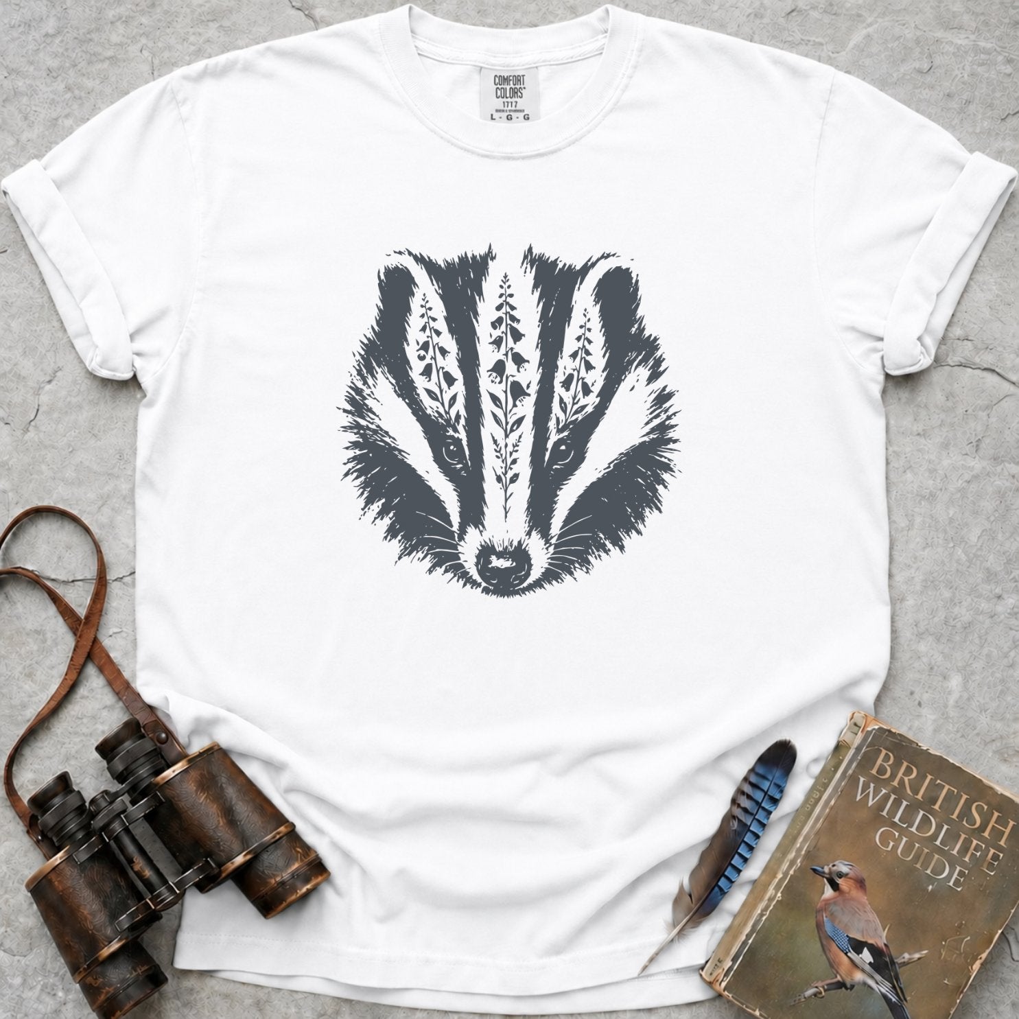 Bluebell Badger T-Shirt