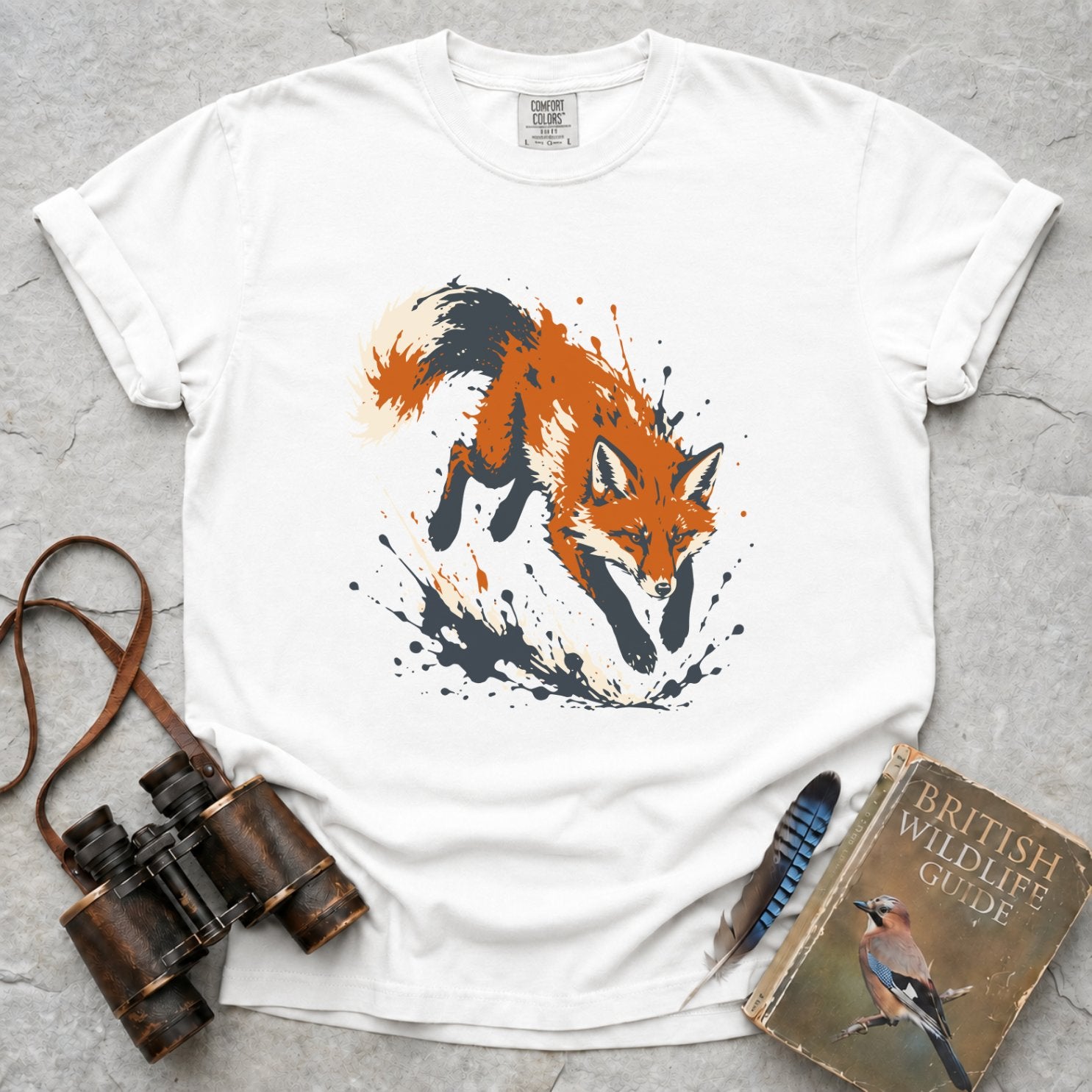 Splashing Fox T-Shirt