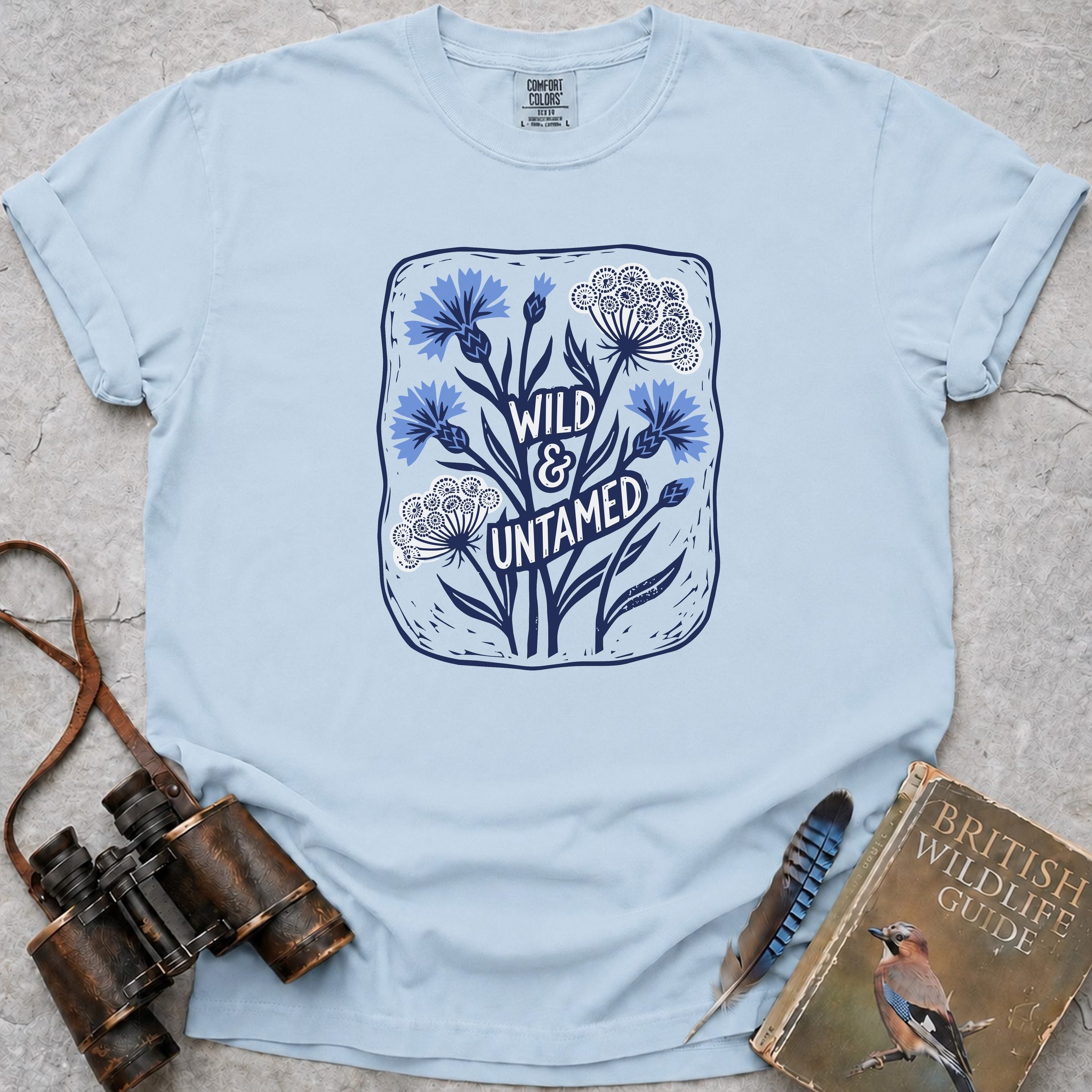 Wild And Untamed T-Shirt — chambray